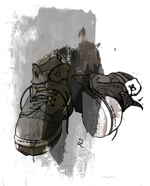 artwork boots
